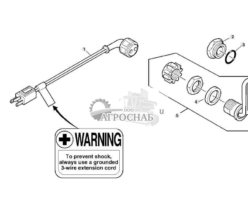 Нагреватель охлаждающей жидкости двигателя 